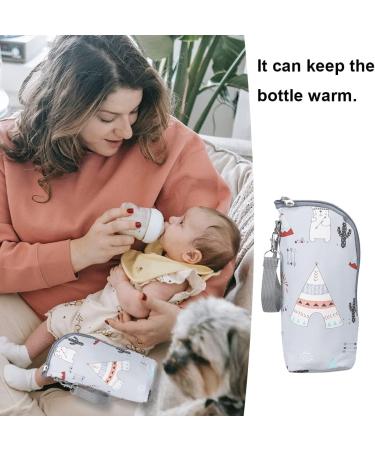 JeeGoWooss Insulated Bottle Bag - Waterproof & Wear Resistant Thermal Tote for Newborn Baby Feeding - Buy Online on GoSupps.com
