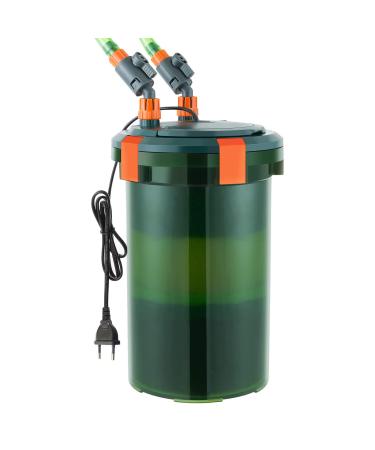 Fedour 1500L/H aquarium external filter 15W adjustable aquarium canister filter aquariums external filter with filter material for 75-500L aquarium (1500l/h)