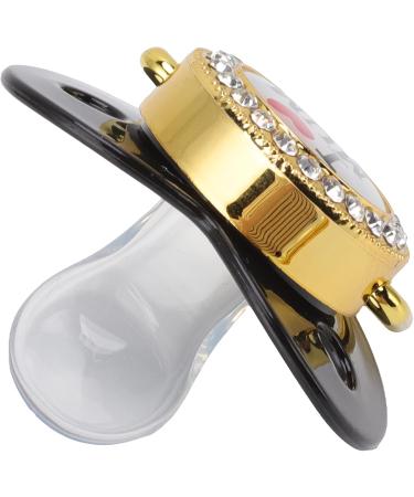 Buy BPA-Free Silicone Bling Baby Pacifier with Clips | Soft & Lightweight for 6-18 Months | International Shipping - Buy Online on GoSupps.com