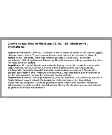 1 kg of special blend of herbs without juice - Buy Online on GoSupps.com