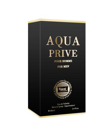 Hybrid & Company Aqua Prive Pour Homme For Men Eau De Parfum Vaporisateur Natural Spray 3.4 Fl Oz AQUA PRIVE 3.4 Fl Oz (Pack of 1) - Buy Online on GoSupps.com
