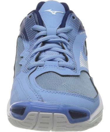 Mizuno Women's Wave Phantom 2 Handball Shoe - Size 38 EU - Dellarblue White | International Shipping Available - Buy Online on GoSupps.com