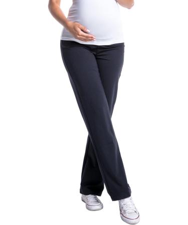 Zeta Ville Women's Pregnancy Pants | 3 Leg Lengths | Graphite | Size 8-10 Medium | Style 691c - Buy Online on GoSupps.com