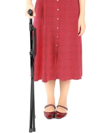 Walking Stick with Seat Cane Foldable Crutch with Seat 3 Legs Handle Cane Walking Stick Unisex for Elderly Walking Sticks for Elderly Gift Innovate - Buy Online on GoSupps.com