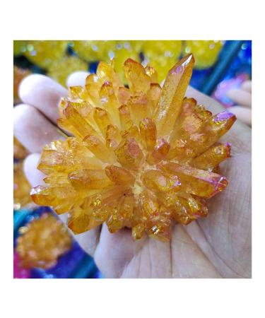 Natural Crystal Electroplate Cluster Stone RawCrystals Rock Specimen Home Decor Gifts Crystal Cluster