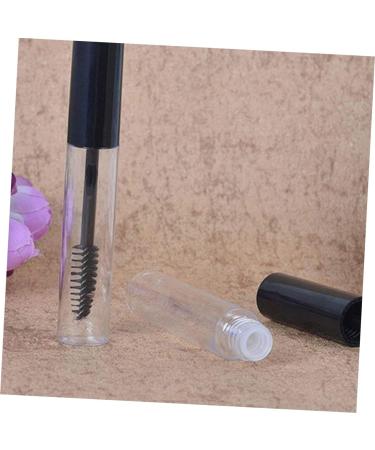 KALLORY 2 18pcs Mascara Tube 10ml Empty Tube Funnel Dropper Transfer Pipettes Eyelash Bottle Blowing 10.5X1.7cm Black - Buy Online on GoSupps.com