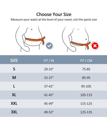 Wellsync Back Support Belt - Adjustable Pain Relief for Men & Women | S M L XL XXL | 8 Strut Design | Lower Back Pain Relief (75-85 cm) - Buy Online on GoSupps.com