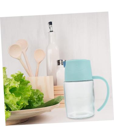 ABOOFAN 2pcs Condiment Bottles Non Drip Oil Glass Vinegar Cruet Sugar Jar Salad Dressing Dispenser Soy Sauce Container Glass Jar Olive Stainless Steel Household Vinegar Bottle - Buy Online on GoSupps.com