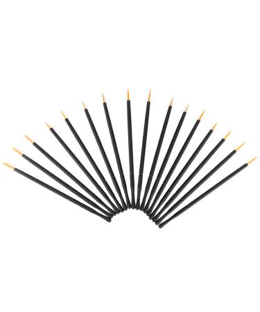 100pcs Disposable Eyeliner Brush Set - Hard Head Eyeliner & Eye Shadow Makeup Tools - Perfect for Professional & Home Use - Buy Online on GoSupps.com