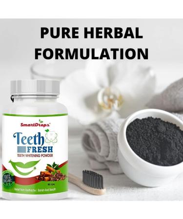 Teeth Whitening Foam & Organic Cleansing Powder | Deep Clean Gums for a Brighter Smile - Buy Online on GoSupps.com