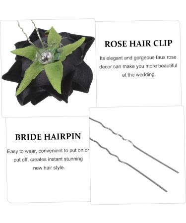 FOMIYES 3 Sets Rose Hair Clip Flower Hair Clips for Women Rose Flower Hair Pin Rose Clips for Hair Wedding Hair Comb Bridal Accesorios Para Mujer Wedding Headdress Abs Fabric - Buy Online on GoSupps.com