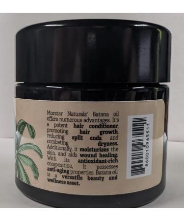 100% Raw Batana Oil from Honduras - Hair Growth & Repair Dr. Sebi Approved 3.4 oz | Morstar Naturals - Buy Online on GoSupps.com