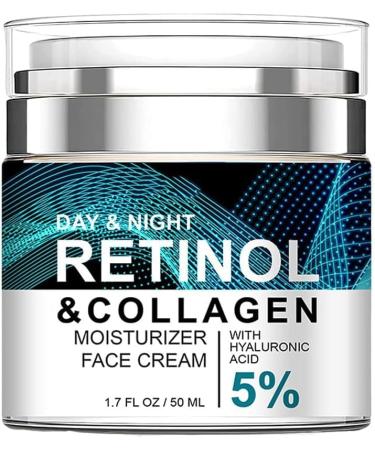 Advanced Retinol Collagen Cream, Snail Collagen Firming Cream, Advanced Retinol Moisturizer, Anti-Wrinkle Cream Reducing Fine Lines, Firming and Lifting Cream