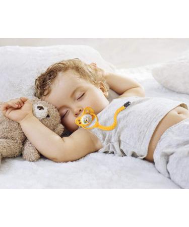 Pacifier Clips for Boys and Girls - Hand-Made Braided Soothie Leash - Universal Holder for Pacifiers and Teething Bibs (Color B) - Buy Online on GoSupps.com