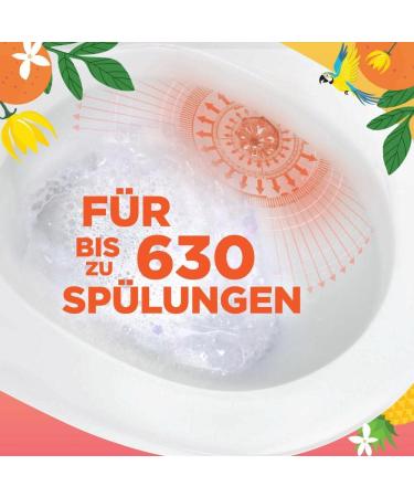 Buy Toilet Duck Fresh Seal - Basketless Toilet Cleaner (2 Pack) - 12 Gel Toilet Stones - Tropical Summer Fragrance - International Shipping Available - Buy Online on GoSupps.com