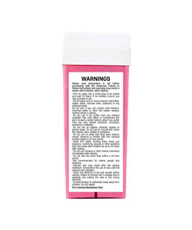 Wax Necessities Rose Soft Wax Cartridge 3.38 oz - Pack of 6 | Smooth Hair Removal - Buy Online on GoSupps.com