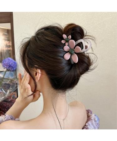 3pcs Vintage Flower Non Slip Hair Duckbill Hair Clips elegant flower flat strong matte claw clip (3pcs-a one size) 3pcs-a one size - Buy Online on GoSupps.com