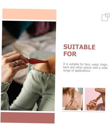 Healeved 4-Piece Pearl Massage Tool Set | Gua Sha Hand & Body Massage Devices | Manual Pen & Foot Roller for Neck Pain Relief - Buy Online on GoSupps.com