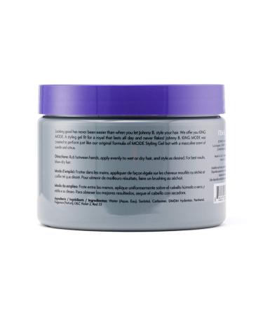 Johnny B King Mode Styling Hair Gel 12oz - Long-Lasting Hold and Shine | Pack of 1 - Buy Online on GoSupps.com