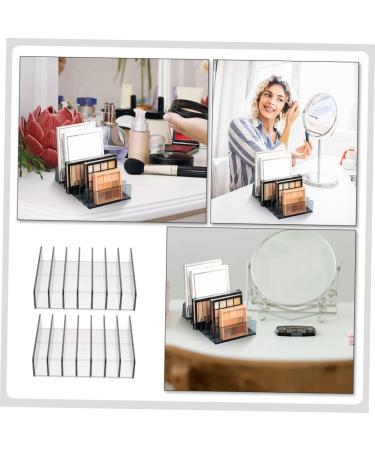 FRCOLOR Acrylic Eyeshadow Tray Storage Box Makeup Desktop Organizer Vanity Makeup Organizer Lipstick Stand Cosmetic - Buy Online on GoSupps.com