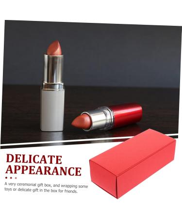 Gatuida 12pcs Essential Oil Packing Box Storage Bridesmaid Cardboard 13X5.2cm Red - Buy Online on GoSupps.com