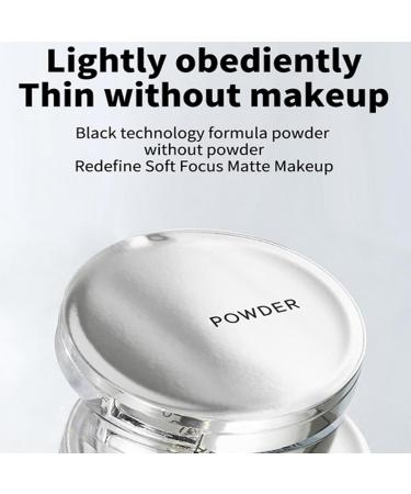 Matte Powder - Oil Absorbing Powder for Face | Face Powder Compact Matte Pressed Powder Waterproof Setting Powder Delicate and Skin-friendly Powder Makeup Skin Perfecting Powder Foundation - Buy Online on GoSupps.com