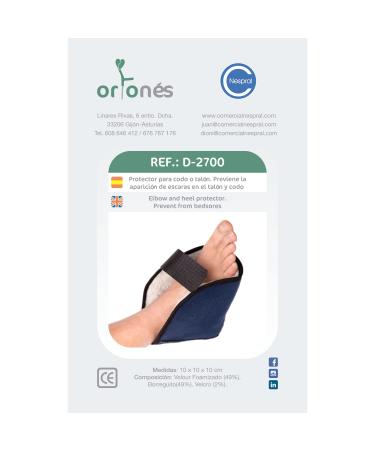 ORTONES Heel and Elbow Protectors for Pressure Sores - 1 Pair Left & Right Foot - Buy Online on GoSupps.com