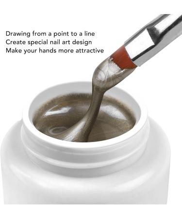 Nail Art Wire Drawing Gel 3 Colors Line Pulling Metallic Painted Nail Gel Polish for Nail Salon - Buy Online on GoSupps.com