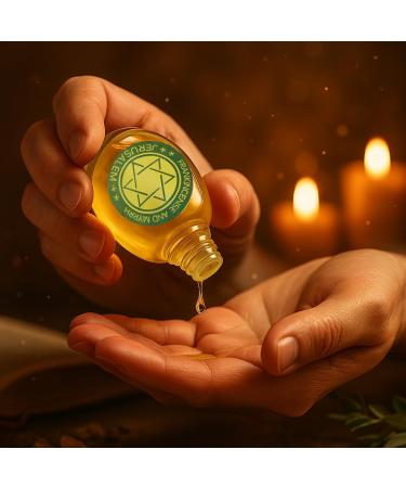 Frankincense & Myrrh Anointing Oil from Jerusalem Holy Land Biblical Spices 10 ml Bottle Premium Quality Holy Oil for Prayer Blessing & Protection - Buy Online on GoSupps.com