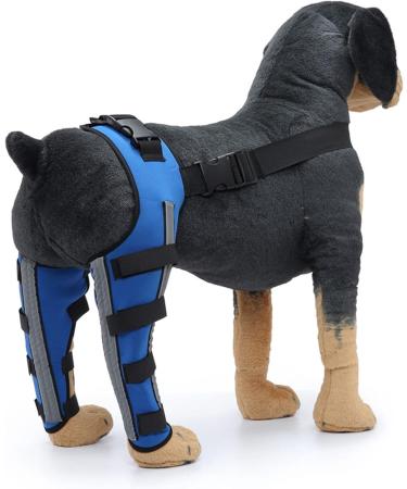 Jauarta Dog Hind Leg Brace Breathable Elastic Shockproof Dog Leg Protector for Pets and Dogs (S) - Buy Online on GoSupps.com