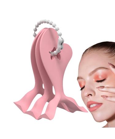 Winged Eyeliner Stencil Eyeliner Stencil Tool 3 Piece Eyeshadow Applicator Template for Beginners Eyeliner Helper for Travel Stage Performances Home Business Trips Dates Pink