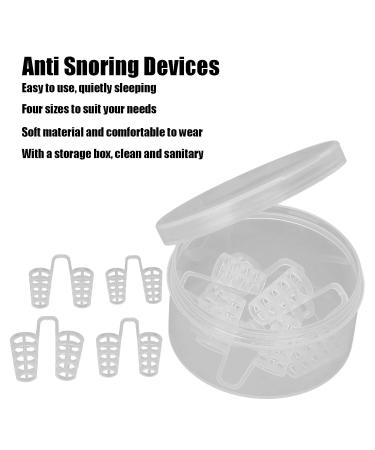 Anti Snoring Nose Clip - Quiet and Comfortable Anti Snoring Device for Daily Use and Travel - 4 Sizes - Buy Online on GoSupps.com