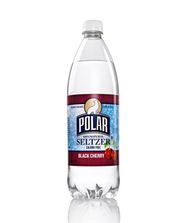 Polar 100% Natural Seltzer - 12 x 1 L - Black Cherry