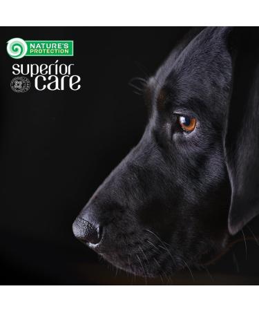 NATURE'S PROTECTION Superior Care Dark Coat GF Poultry Adult All Breed Dog. 1.5KG - Buy Online on GoSupps.com