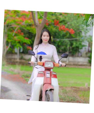 Plafope Bicycle Phone Screen Umbrella - 2pcs Sun Protection & Waterproof Mini Accessories for Outdoor Biking - Buy Online on GoSupps.com