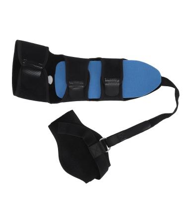 Plantar Fasciitis Night Splint & Leg Stretch Strap - Soft Foot Brace for Heel Spurs & Foot Drop Relief | TARSHYRY - Buy Online on GoSupps.com