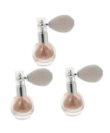 POPETPOP 3pcs Body Powder Spray Highlight Powder Spray Face High Gloss Spray Women Highlighter Spray Make up Glitter Face Glitter Highlighter Loose Glitter Spray Hair Dusting Plastic