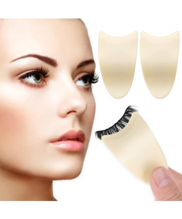2 PCS False Eyelashes Applicator Tool for Wear Eyelashes  Lash Clip Tweezers Lashes Buddy Eye Makeup Tools for Beginners Easy to Wear False Lashes - Buy Online on GoSupps.com