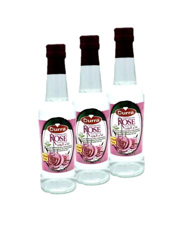 Lot 3x Eau de Rose - Durra - bouteille 250ml 250 ml (Lot de 3)