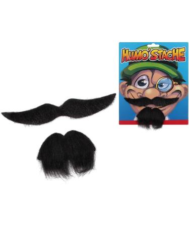 Buy Alsino Self-Adhesive Black Mustache Mario Sticker - Ideal for Parties Costumes & Decorations for Kids & Adults - LG9613 BART 4 - Buy Online on GoSupps.com