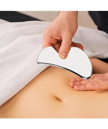 Shop Premium Stainless Steel Gua Sha Tool | Metal Gua Sha for Jaw Shaping & Swelling Reduction | Perfect Skin Care Gift - Buy Online on GoSupps.com
