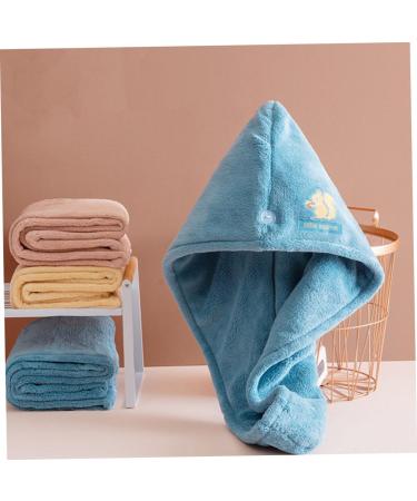 Ipetboom 1pc Coral Fleece Dry Hair Hat Turban Cute - Buy Online on GoSupps.com