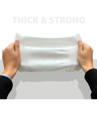 Premium Formulations Shower Solutions Adult Bathing Wipes - Extra Large & Thick - 40 Wipes (4x10ct Packs) - Buy Online on GoSupps.com