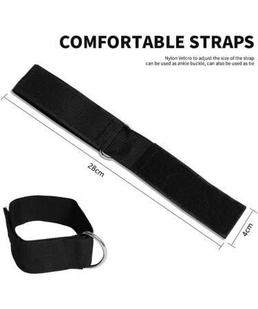 Fitness Running Resistance Band Speed Training Leg Trainer Exercise Strength Tube Band with Ankle Straps Handles Strap (Color : Black Size : 5 Leg Trainer) - Buy Online on GoSupps.com