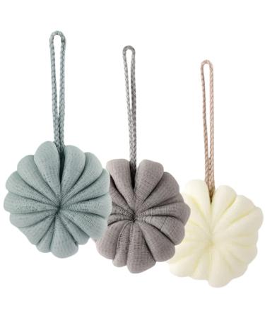 MAGICLULU 3pcs Bath Ball Towel Women Shower Sponge Shower Sponges for Men Bath Supply Men Bath Ball Shower Ball Bath Shower Loofah Ball Household Bath Loofahs Bath Ball for Women Shower Puff