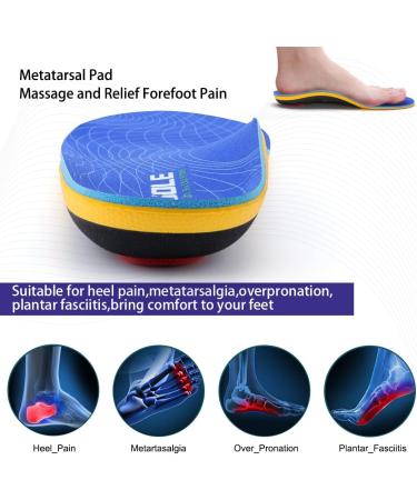 VALsole Orthotic Insole Arch Support for Plantar Fasciitis and Overpronation - UK 11 (29.5cm), Blue-V227 - Buy Online on GoSupps.com