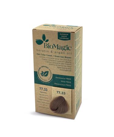 BIOMAGIC Hair colour - 77/33 deep golden blonde