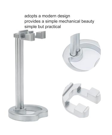 Premium Stainless Steel Razor Holder | Universal Shaving Brush & Razor Stand for Men - Durable & Safe Drying Solution - Buy Online on GoSupps.com