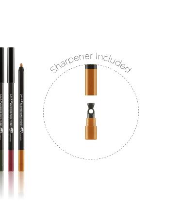 L.O.C.K. Color it Waterproof Pencil Eyeliner 01 Pearl Black - Long-Lasting & Smudge-Proof K-Beauty Eye Liner Stick - Buy Online on GoSupps.com
