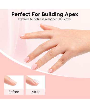 Nicedeco Rubber Base Set - 8ml 6 Colors HEMA Free Soak Off Gel for Gel Nails - International Shipping Available - Buy Online on GoSupps.com